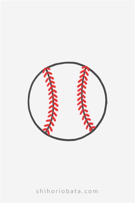 17 Easy Baseball Drawing Ideas