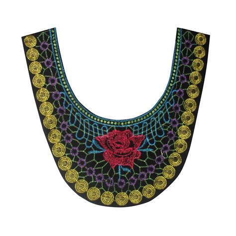 Majestic Rose Round Scoop Neckline Yoke – Ani Accessories