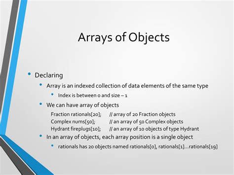 Array of Objects C 的图像结果