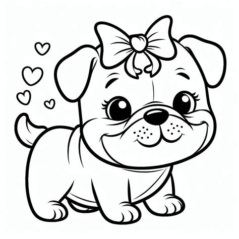 Bulldog coloring pages - ColoringLib