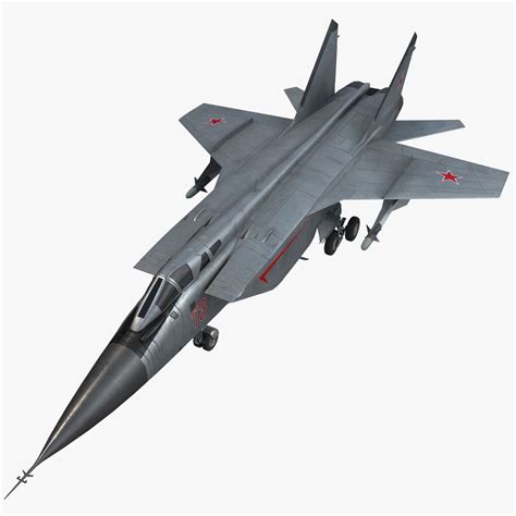 Mikoyan Mig-31 Foxhound 3D Model $29 - .max - Free3D