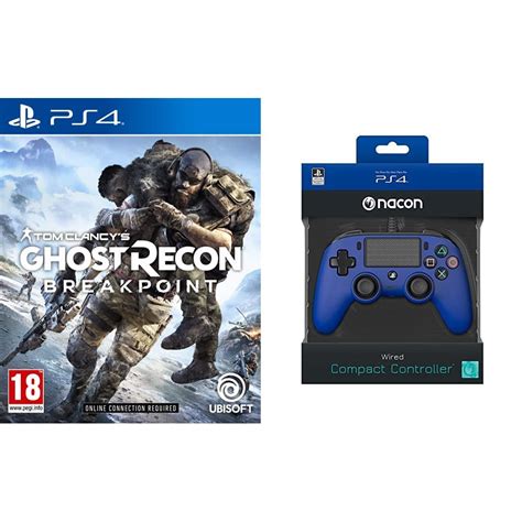 Buy UBI Soft Tom Clancy's Ghost Recon Breakpoint (PS4)+Nacon Wired ...