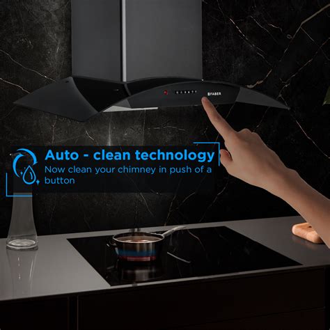 Buy Faber HOOD ALPHA Auto Clean SC FL Black 90cm Best Chimney - Buy now ...