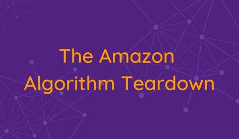 Image result for Amazon Data Algorithm