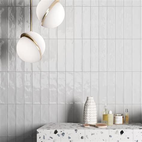 ZAR-WHI-SW312 ZARATI White 3x12 Subway Tile Ceramic Wall Tile - Tile ...