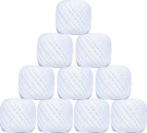Crochet Yarn White Thread Price in India - Buy Crochet Yarn White ...