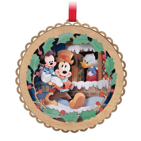 2023 Disney Mickey's Christmas Carol 40th Anniversary Hallmark Ornament ...