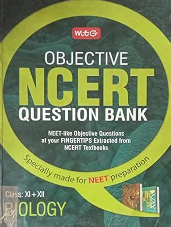 Amazon.in: Buy Objective NCERT Question Bank Biology Class 11 &12 ...