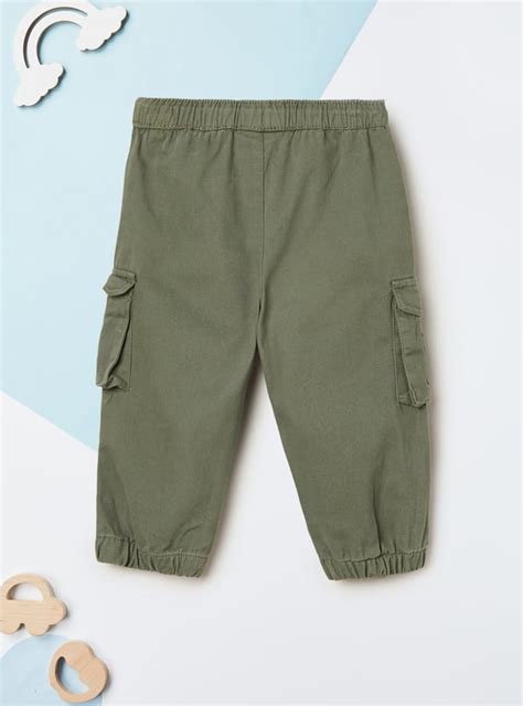 Buy Boys Solid Cargo Joggers Online at just Rs. 599.0 - 1000015597089 ...