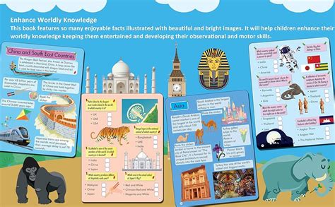 Buy Explore the World Activity Book with Stickers and 3D Models Book ...