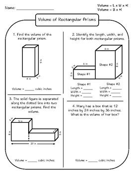 Image result for Rectangular Prism Volume Problems