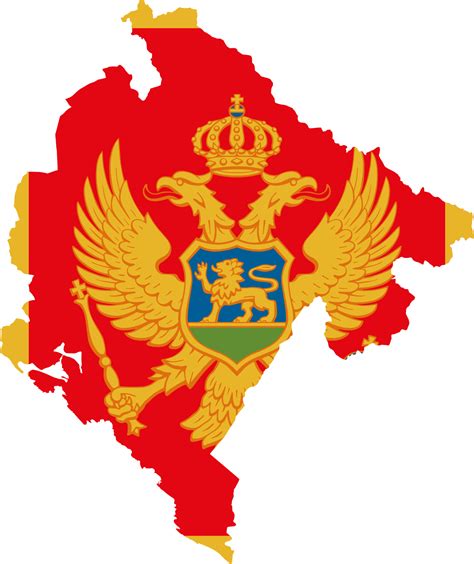 ملف:Flag map of Montenegro.svg - المعرفة