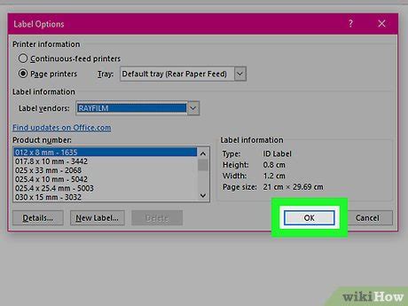 Image result for How to Type Labels in Word