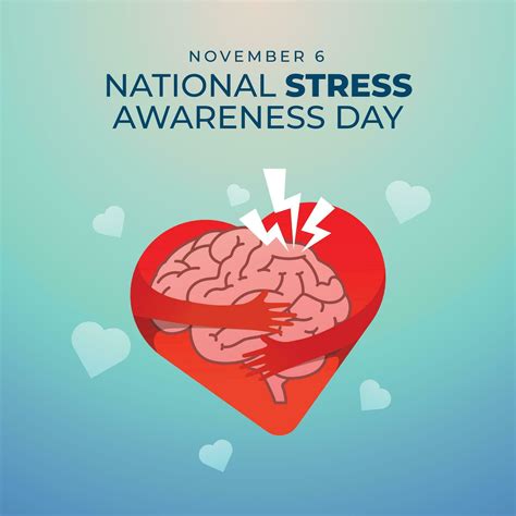 National Stress Awareness Day vector design template good for ...