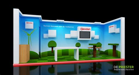 Geodan Minecraft theme stand