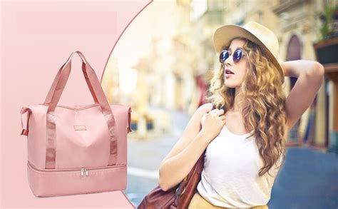 Buy Deoxys Weekend Bag for Women Overnight Bag,Large Packable Travel ...