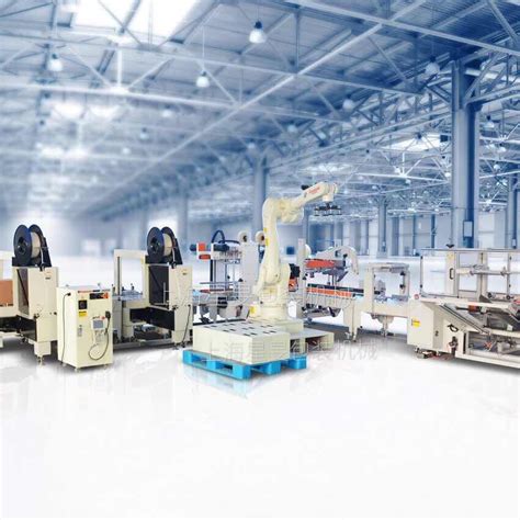 上海星旻 全自动化包装流水线 开装封打包生产线 机器人装箱机-阿里巴巴
