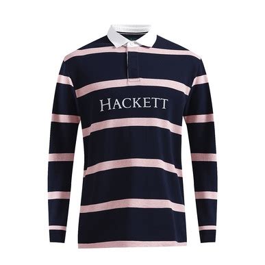 Buy Men Blue Heritage Rgta Hackett Straight Rugby Polo Online at The ...
