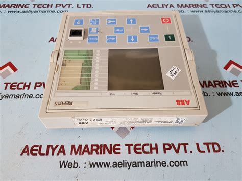 Abb ref615 feeder protection and control ref615e_c – Aeliya Marine