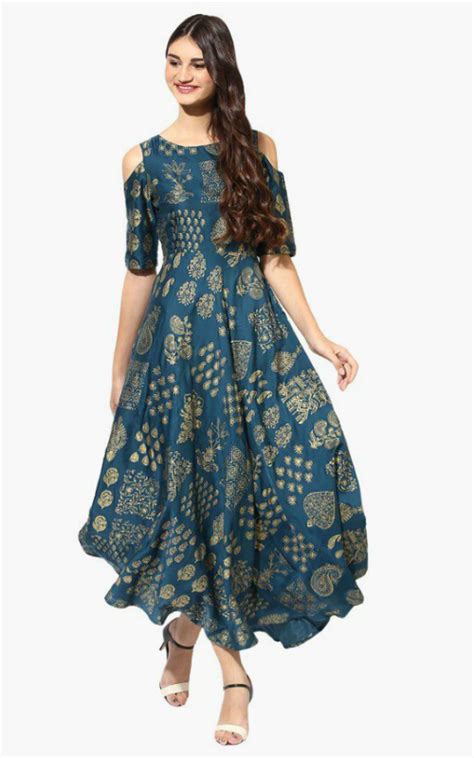 यह लॉन्ग कुर्तियां सिम्पल और सोबर अंदाज़ में हैं, पर बेहद स्टाइलिश भी ...