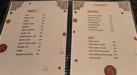 Menu at KYNKS FIVE RESTAURANT, Avinashi