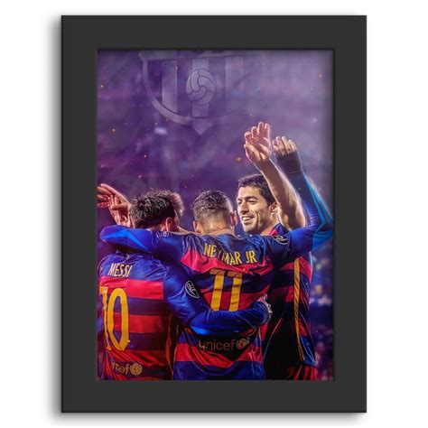 DmcreativityCraft Lionel Messi Poster - with 1 inch Photo Frames ...