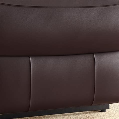 Buy Stockholm Half Leather 1-Seater Left Arm Electric Recliner from ...