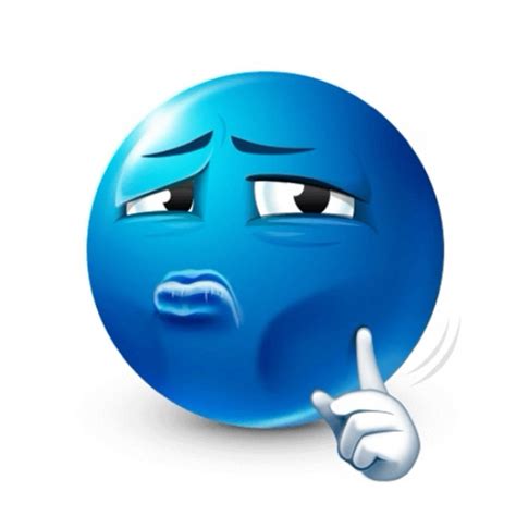 Blue shocked | Blue emoji, Funny emoji faces, Emoji faces