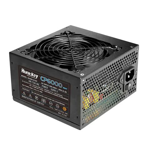 Huntkey CP6000 500 Watt Silent ATX12V 2.31 PC Computer Power Supply ...