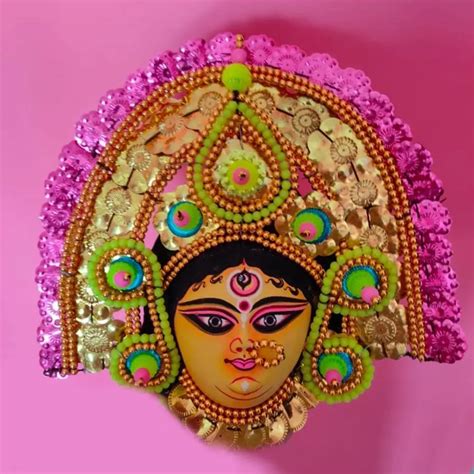 West Bengal Chhau Mask | Wall Hanging Showpiece | Decorative Wall Art ...