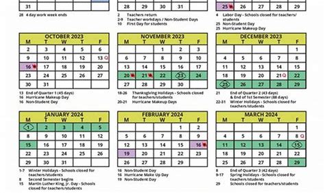 Official Pinellas County Schools Calendar 2024-2025