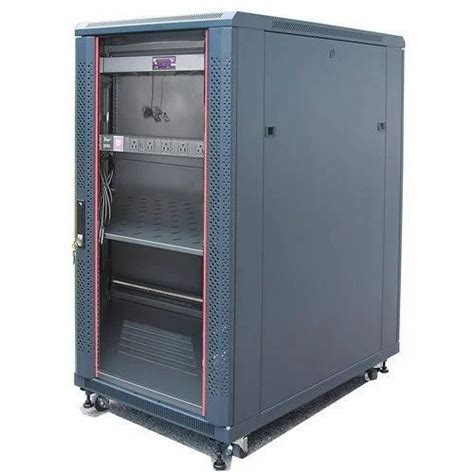 Server Rack - Floor Standing 42U Heavy Duty Aluminum Frame Server Rack ...