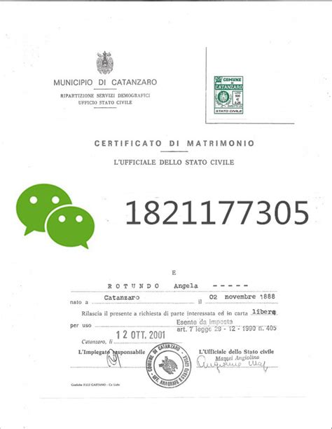 意大利结婚证样板 | 含金量高的证书cfrm证书是什么样的 cfrm证书国家承认吗acaa证书 frm通过率是多少cfc… | Flickr