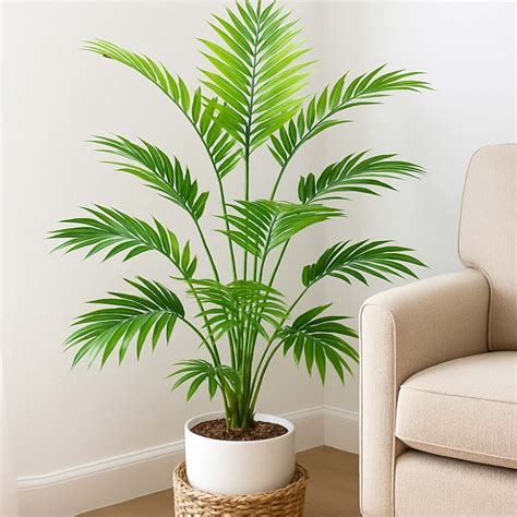 Buy HOMESAKE Artificial Areca Palm Leaves - 71.1cm from Homesake at ...