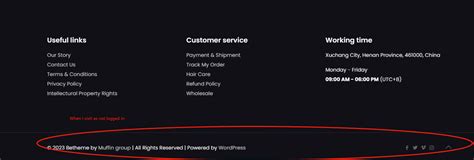 Image result for Copyright Footer Example