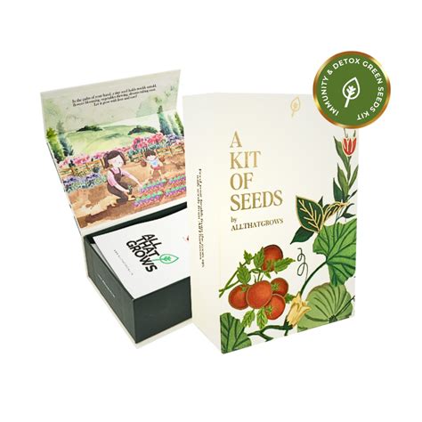 Immunity & Detox Greens Seed Kit | AllThatGrows