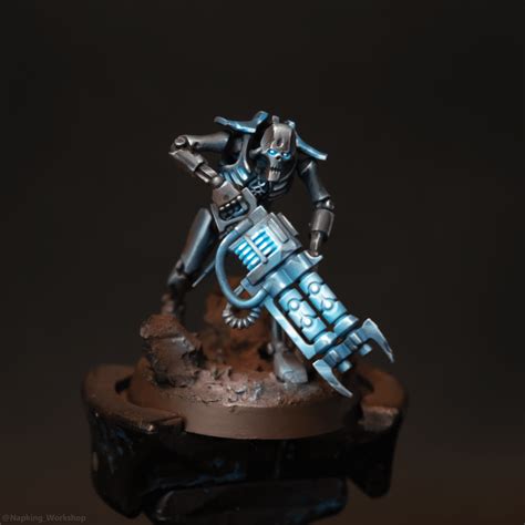 Back at it with my NMM Necron army. Warrior 25 out of 30. I overdid the ...