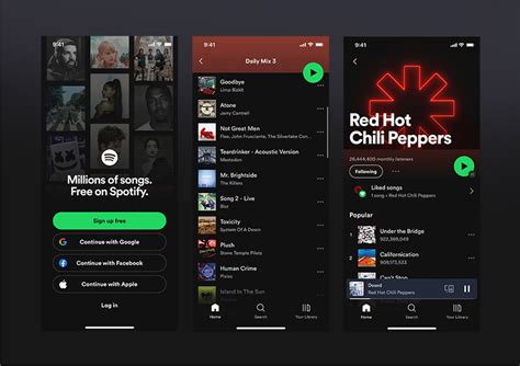 20+ Dark Mobile App UI Design for Your Inspiration - Hongkiat