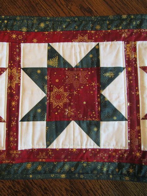 Image result for Star Table Runner Free Pattern