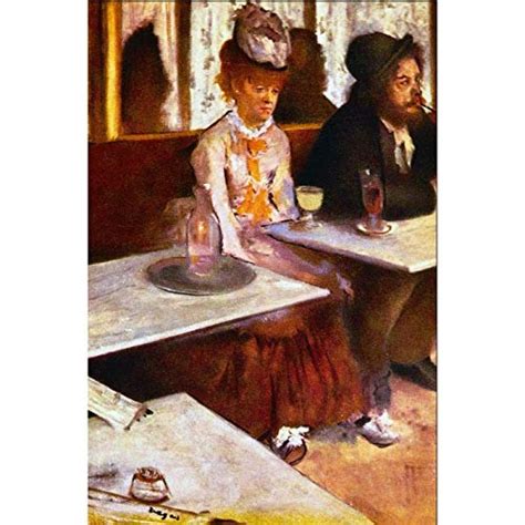 Art Panel - Absinthe Drinkers by Degas : Amazon.in: Home & Kitchen