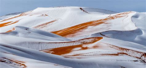 新疆沙漠居然下雪了！簡直美到爆！一組照片驚艷全國 - 每日頭條