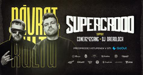 Supercrooo na Flédě: Návrat kultu, Fléda Club, Brno, 30 May to 31 May ...
