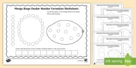 Plesiosaur Bingo Dauber Worksheets | Twinkl | KS1 | EYFS