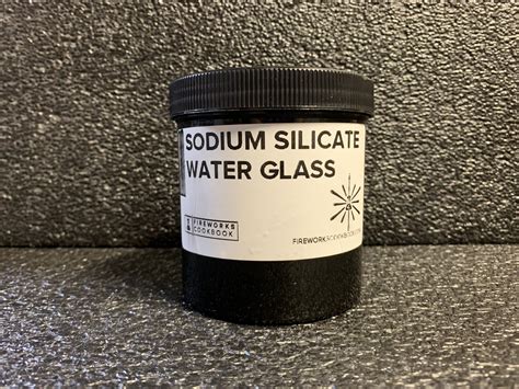 Sodium Silicate (Water Glass) - Fireworks Cookbook