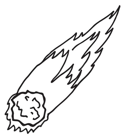 Asteroid 2d Line Drawing