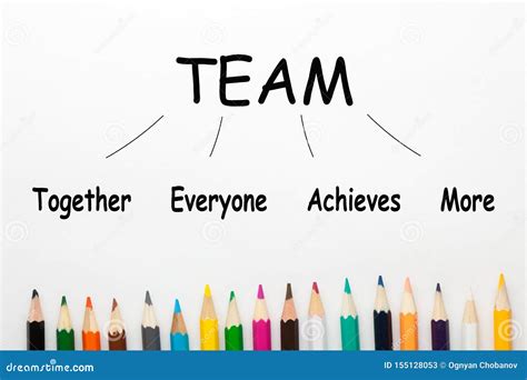 Team Acronym Concept stock image. Image of achieves - 155128053