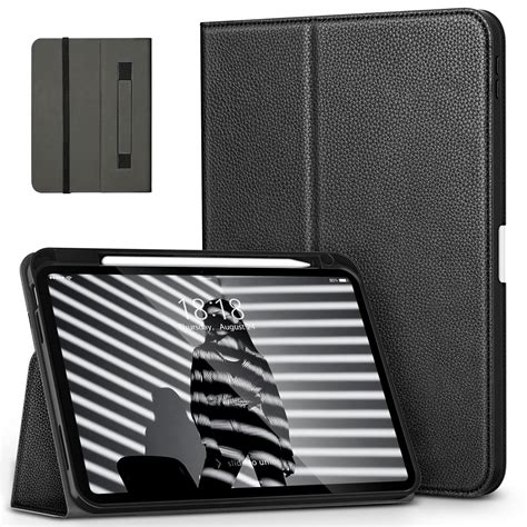 DTTO Folio Case for iPad 10th Generation - [Built-in Pencil Holder ...