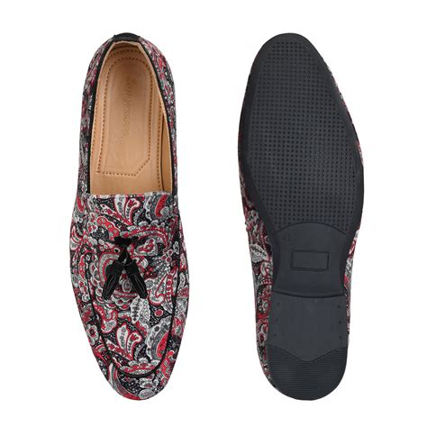 Buy Cherry velvet Loafers Online – Sanfrissco