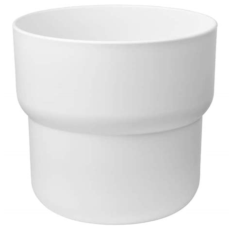 FÖRENLIG plant pot, in/outdoor white, 24 cm (9 ½") - IKEA