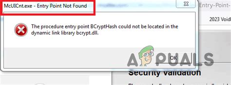 Image result for Entry Point Not Found Problem